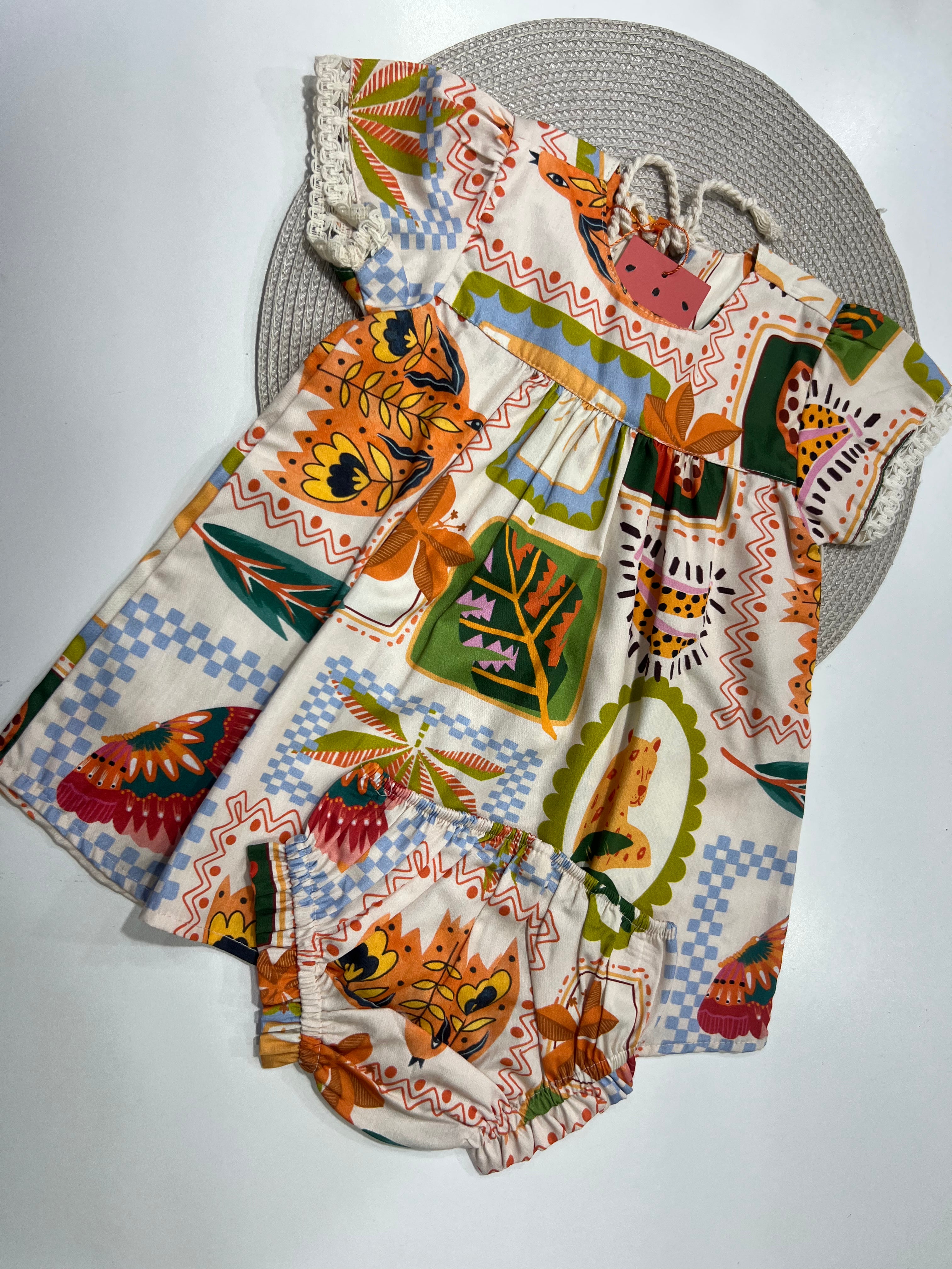 Vestido Baby Passarinho