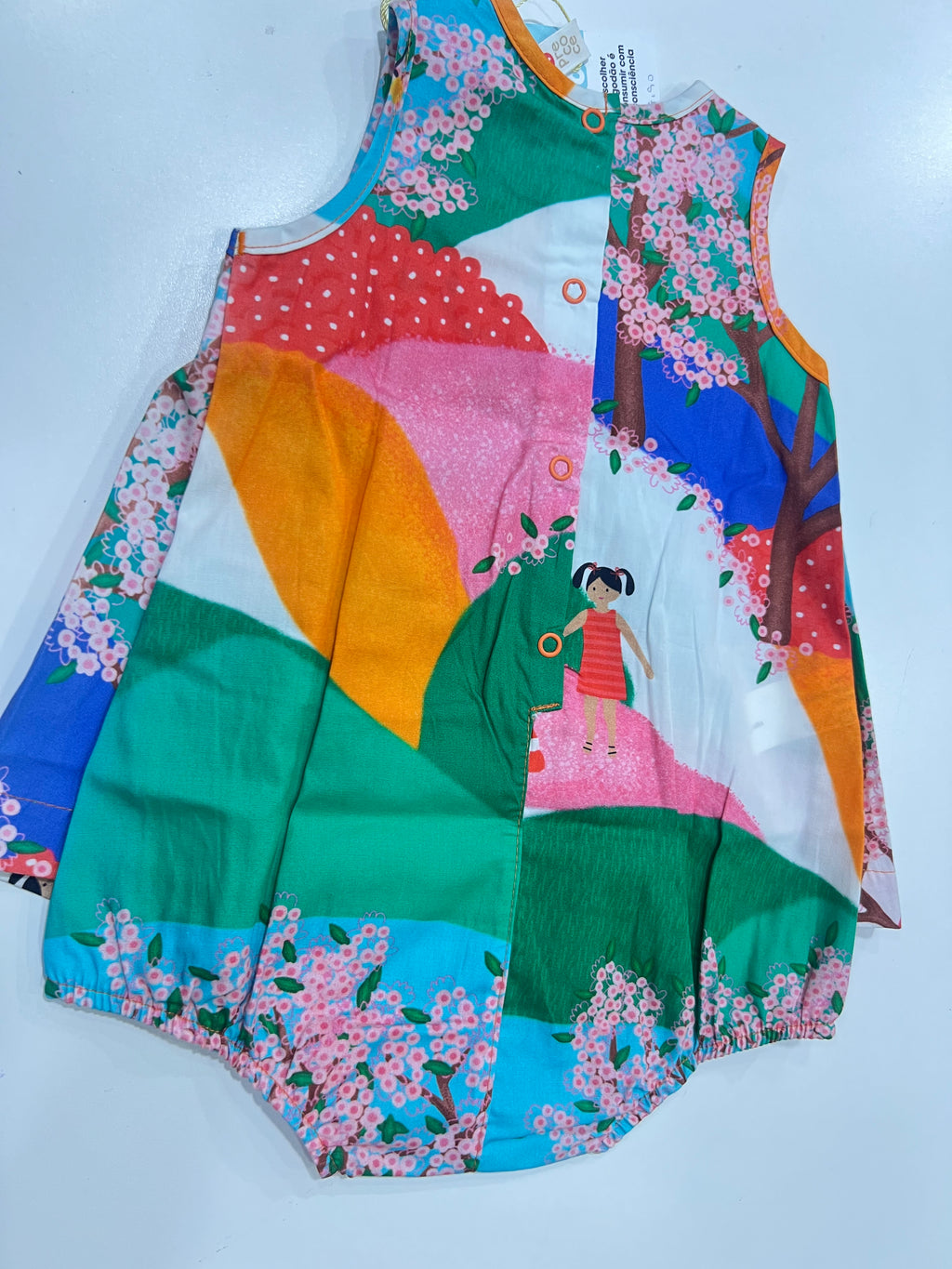 Body com Vestido Picnic no Parque