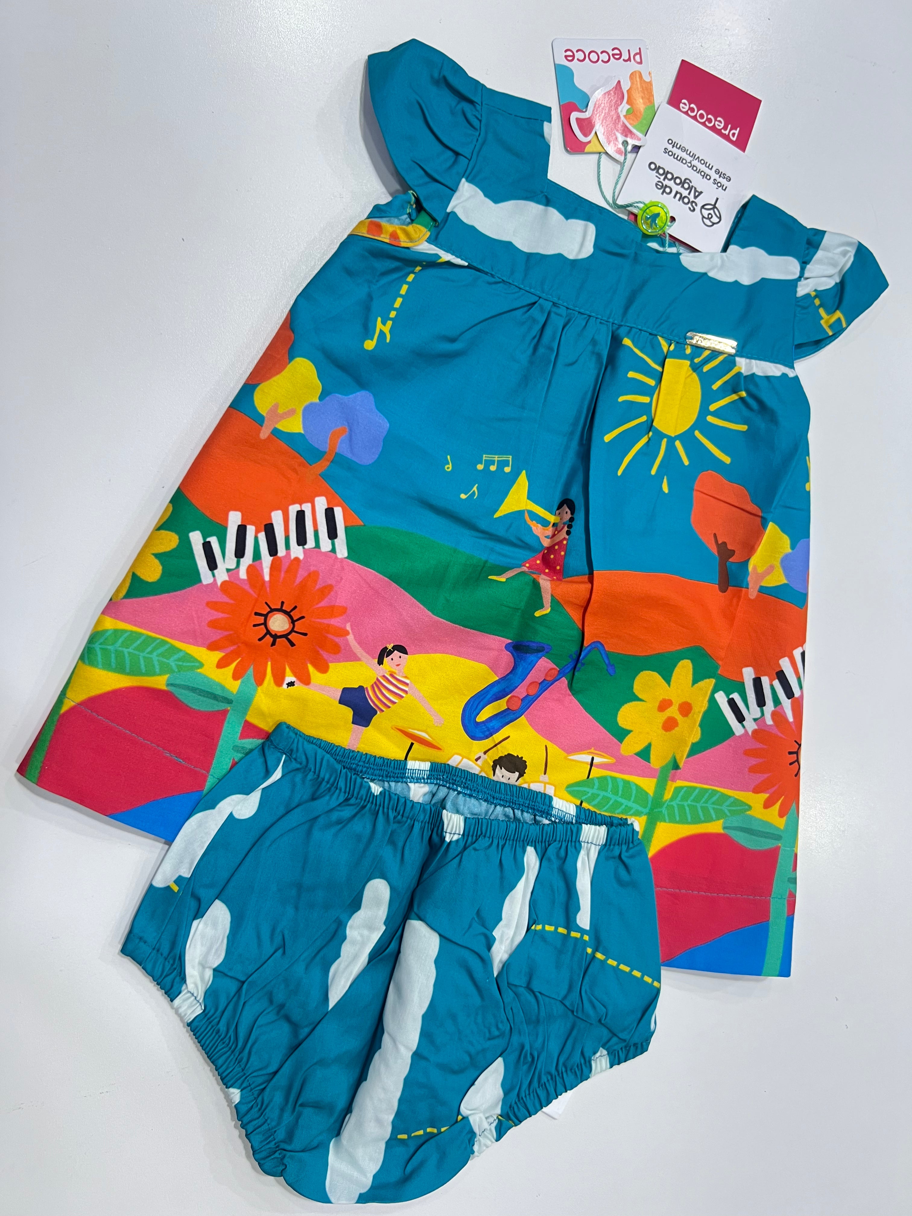 Vestido Brincadeira de Bebê