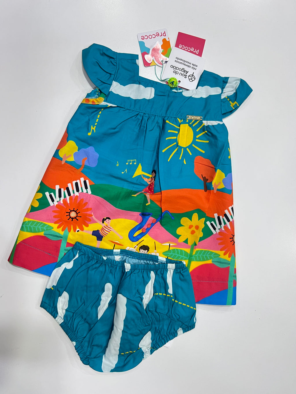 Vestido Brincadeira de Bebê