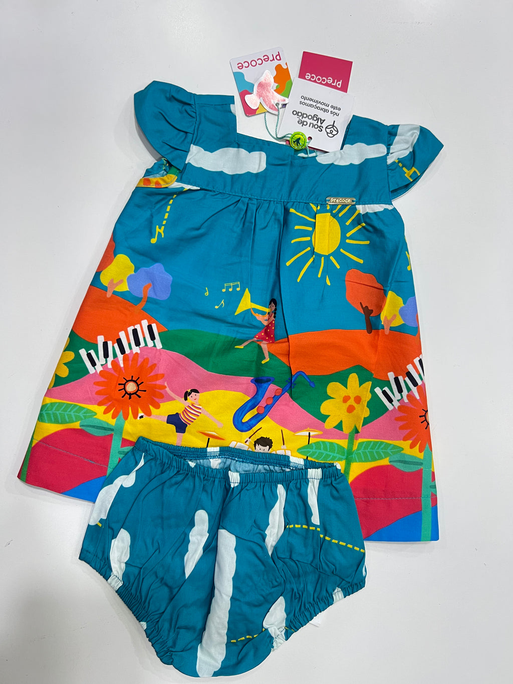 Vestido Brincadeira de Bebê