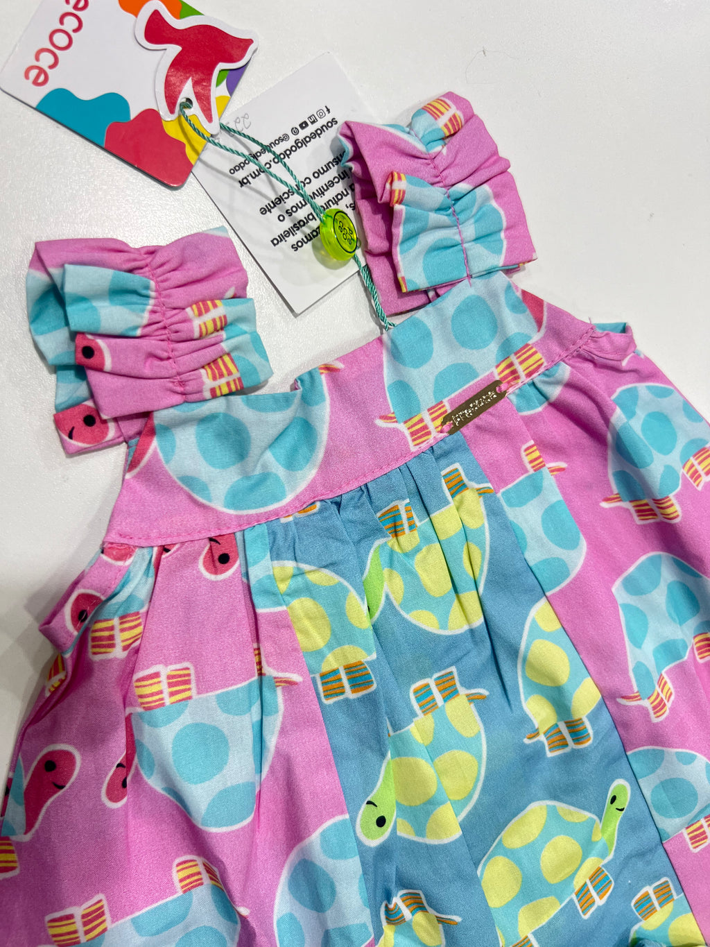 Vestido Fundo do Mar