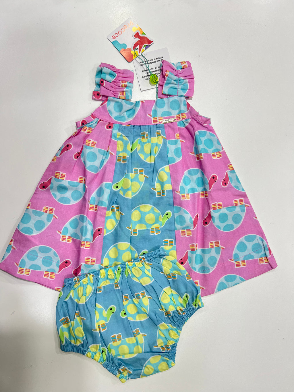 Vestido Fundo do Mar