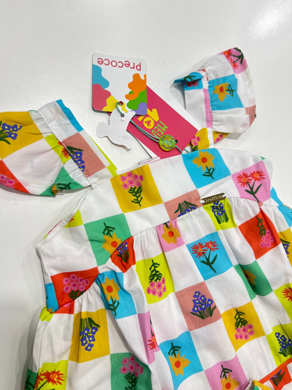 Vestido Flores com alças