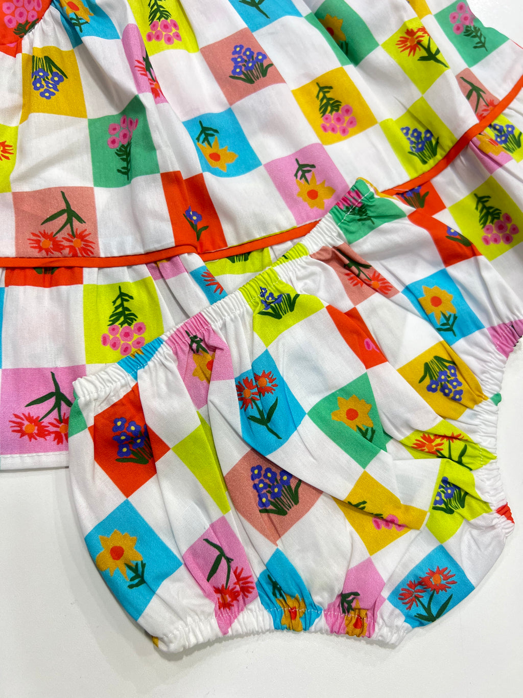 Vestido Flores com alças