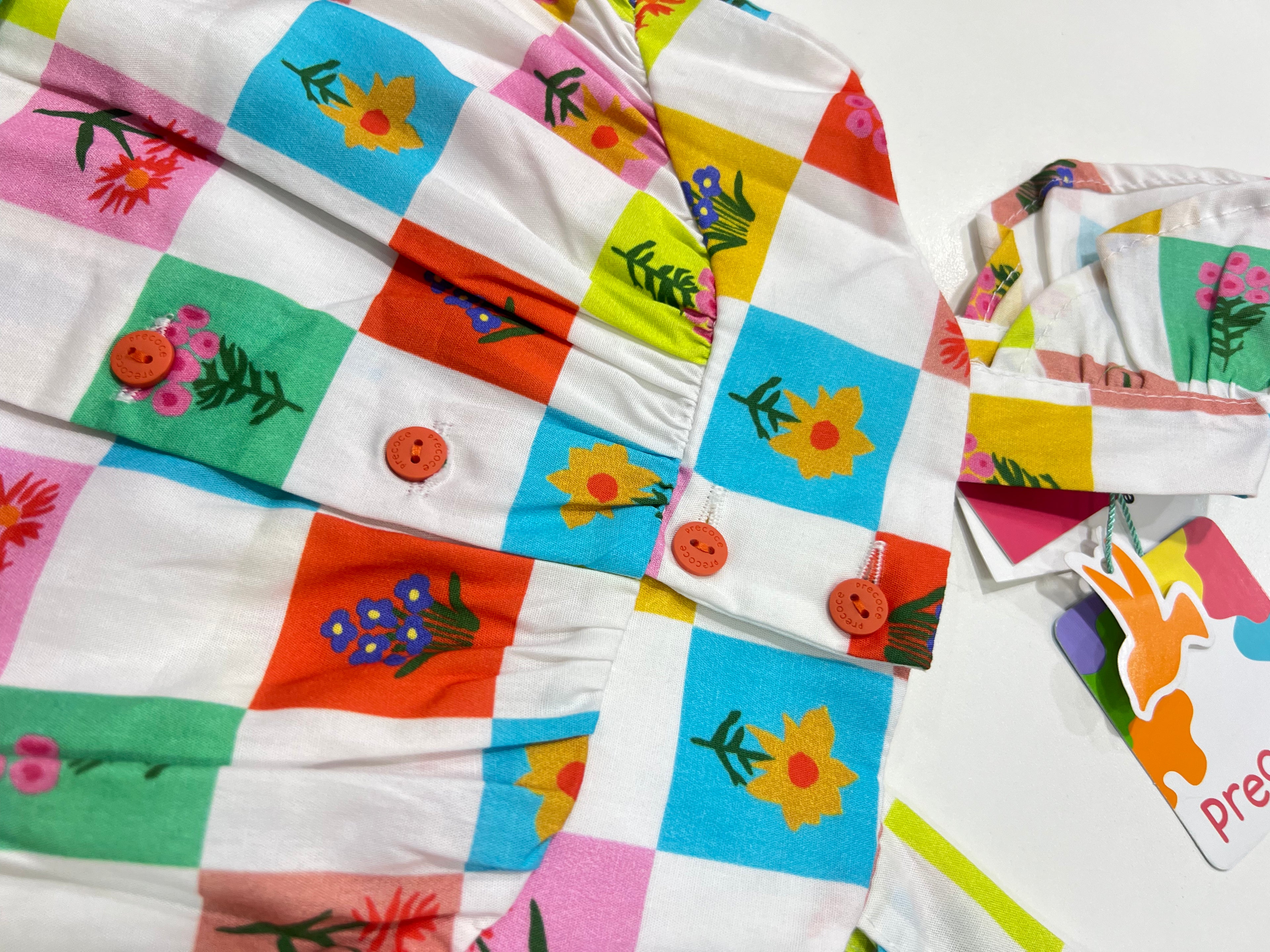 Vestido Flores com alças