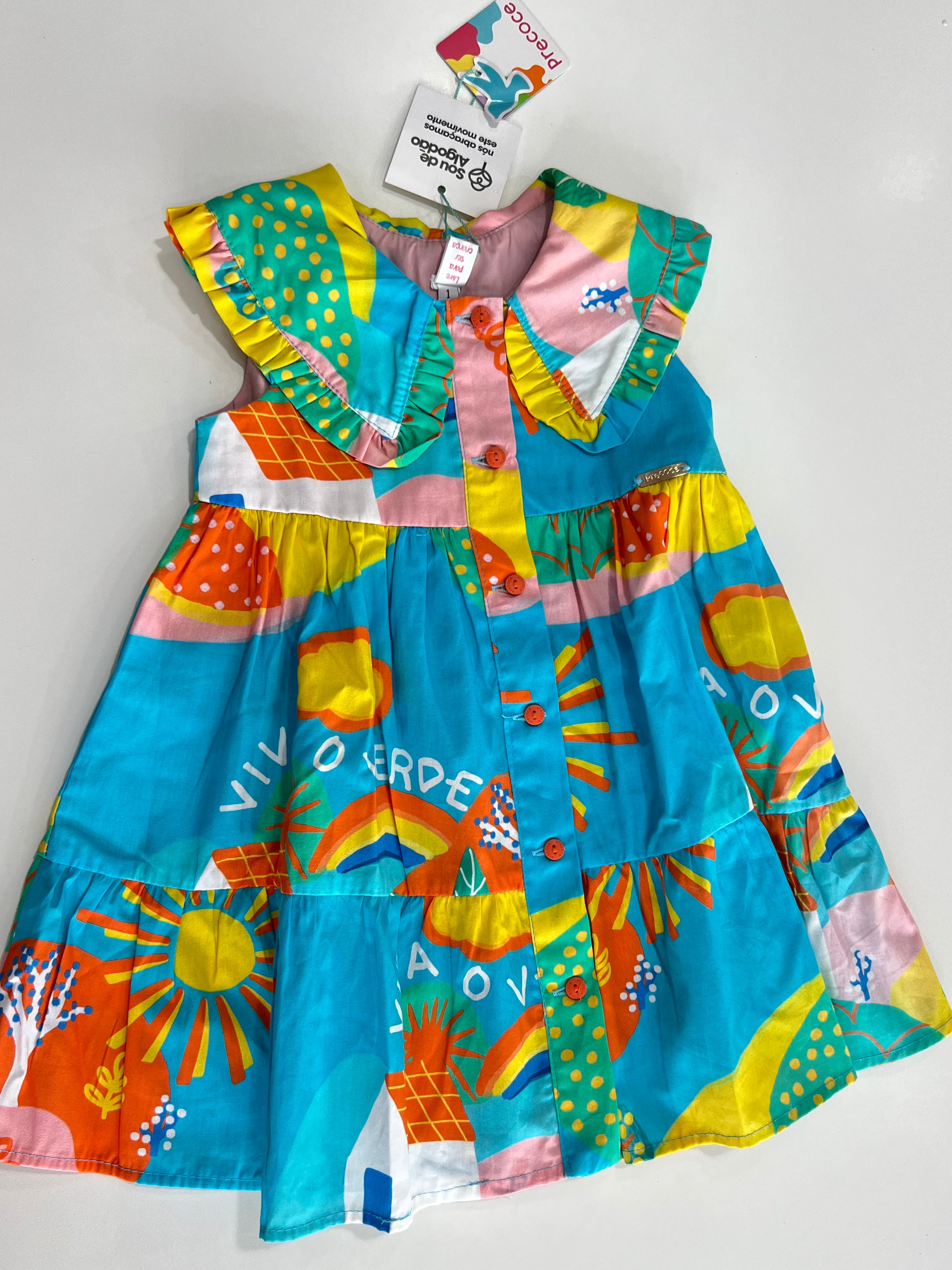 Vestido Viva o Verde