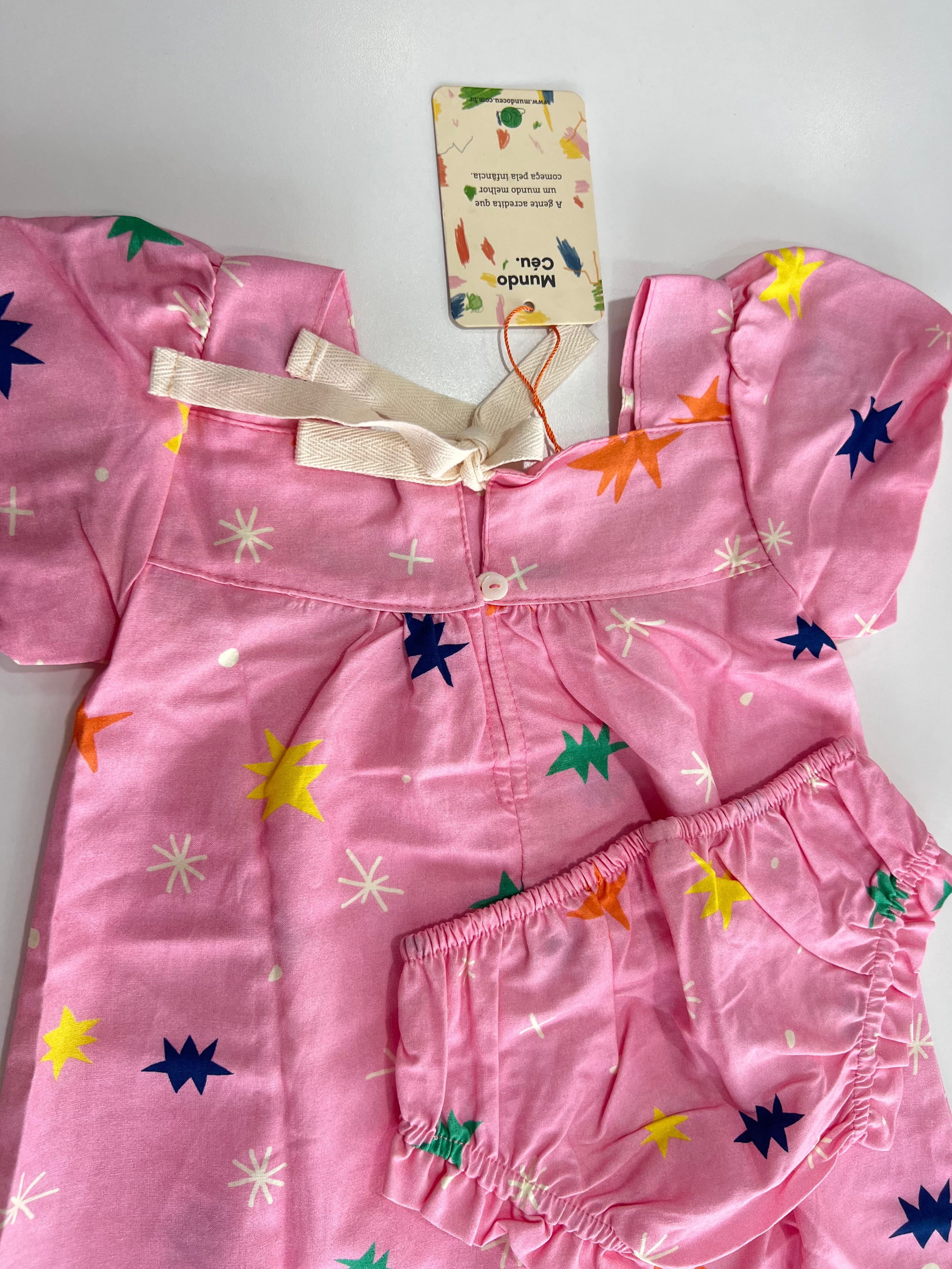 Vestido bebê Agnes