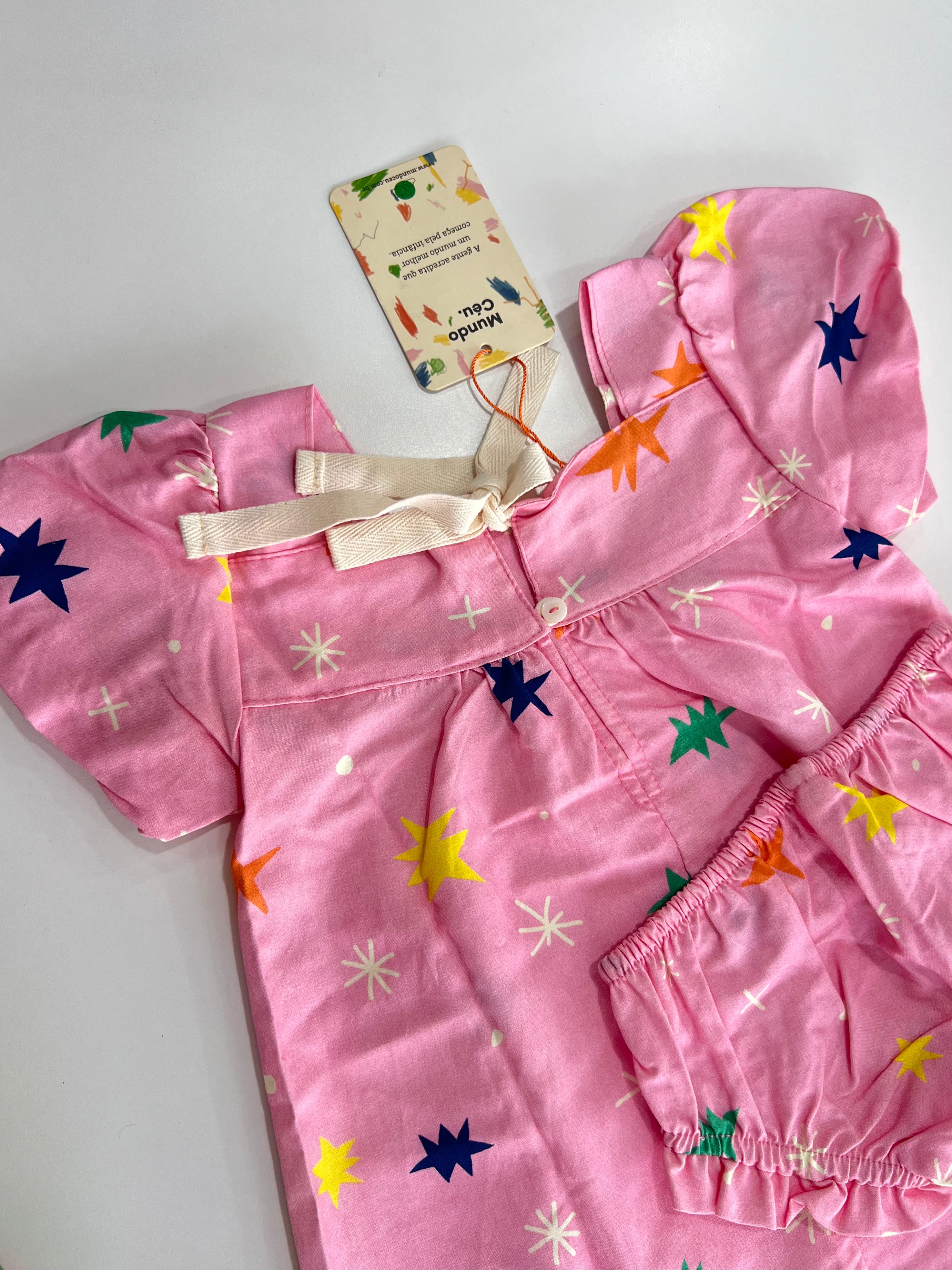 Vestido bebê Agnes