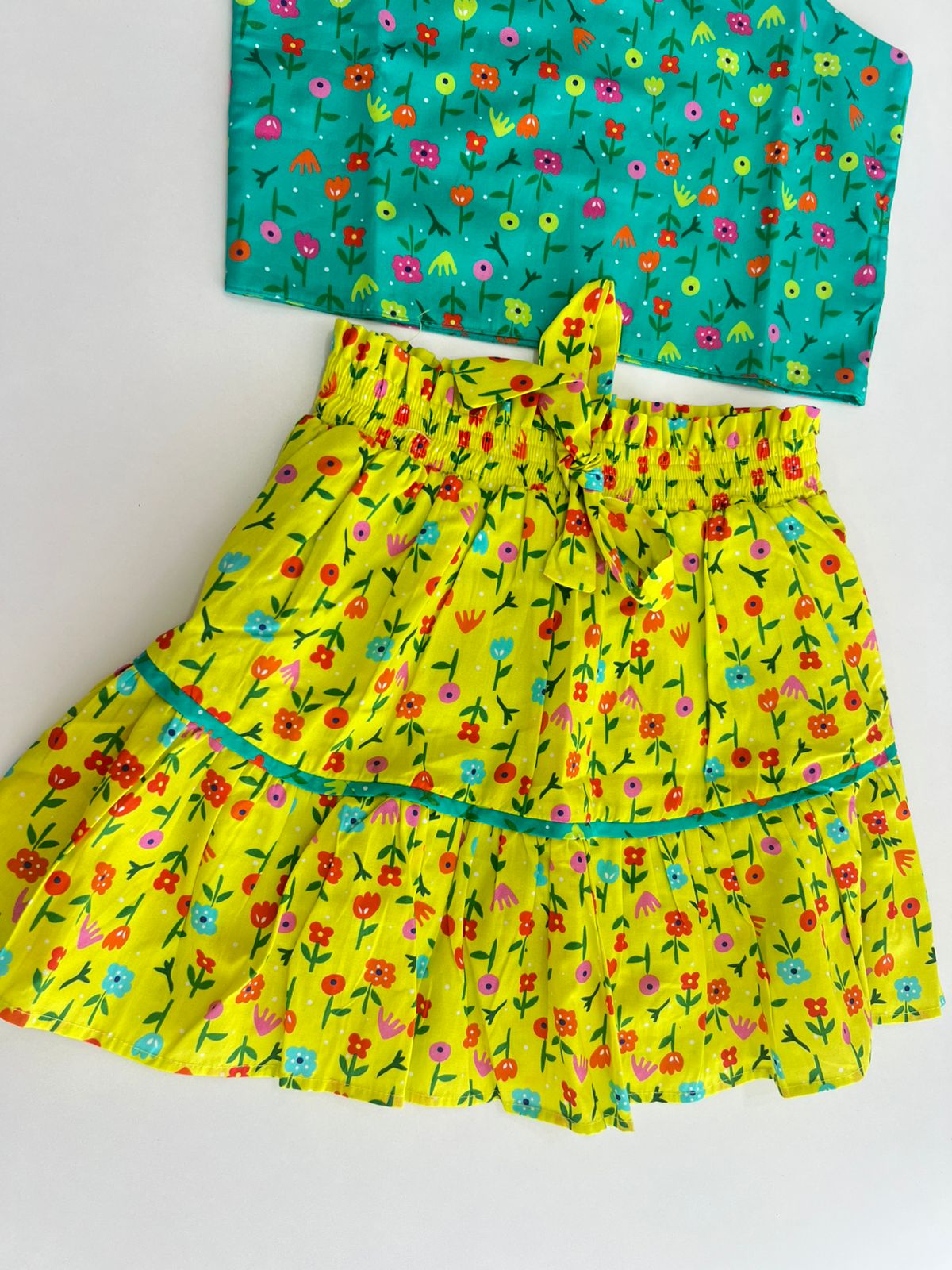 Conjunto Chuva de Flores